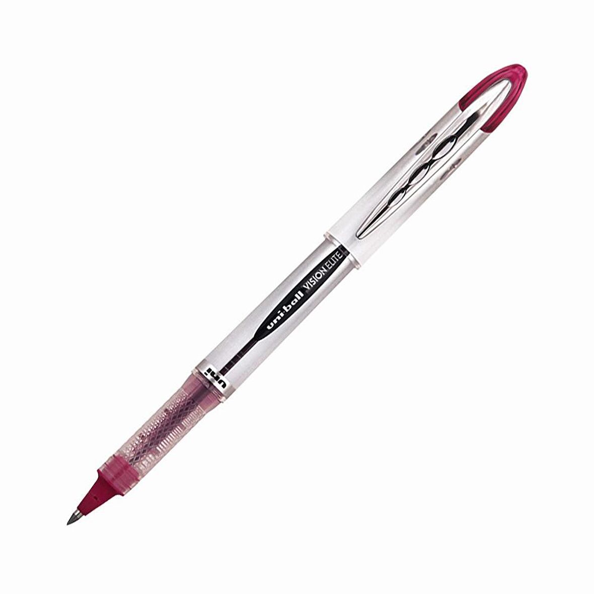 Uni-Ball Roller Kalem Vision Elite Bilye Uç 0.8 MM Bordo(12 li paket) UB-200