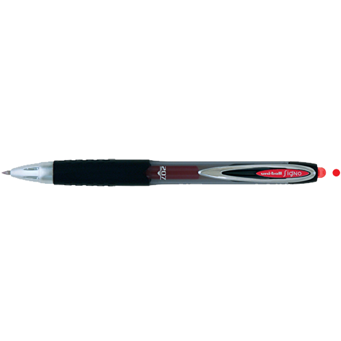 Uni-Ball Roller Kalem Signo 207 Jel Bilye Uç Mekanik 0.7 MM Kırmızı UMN-207