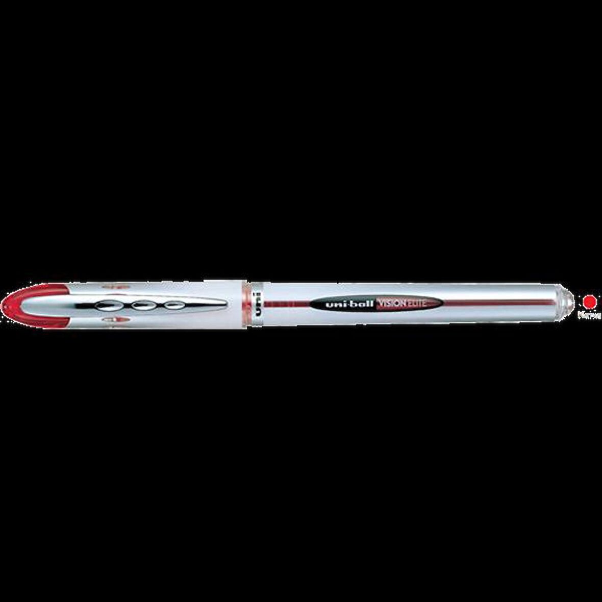 Uni Ball Roller Kalem Vision Elite Bilye Uç 0.8 Mm Kırmızı Ub 200   12'li Paket / Uni