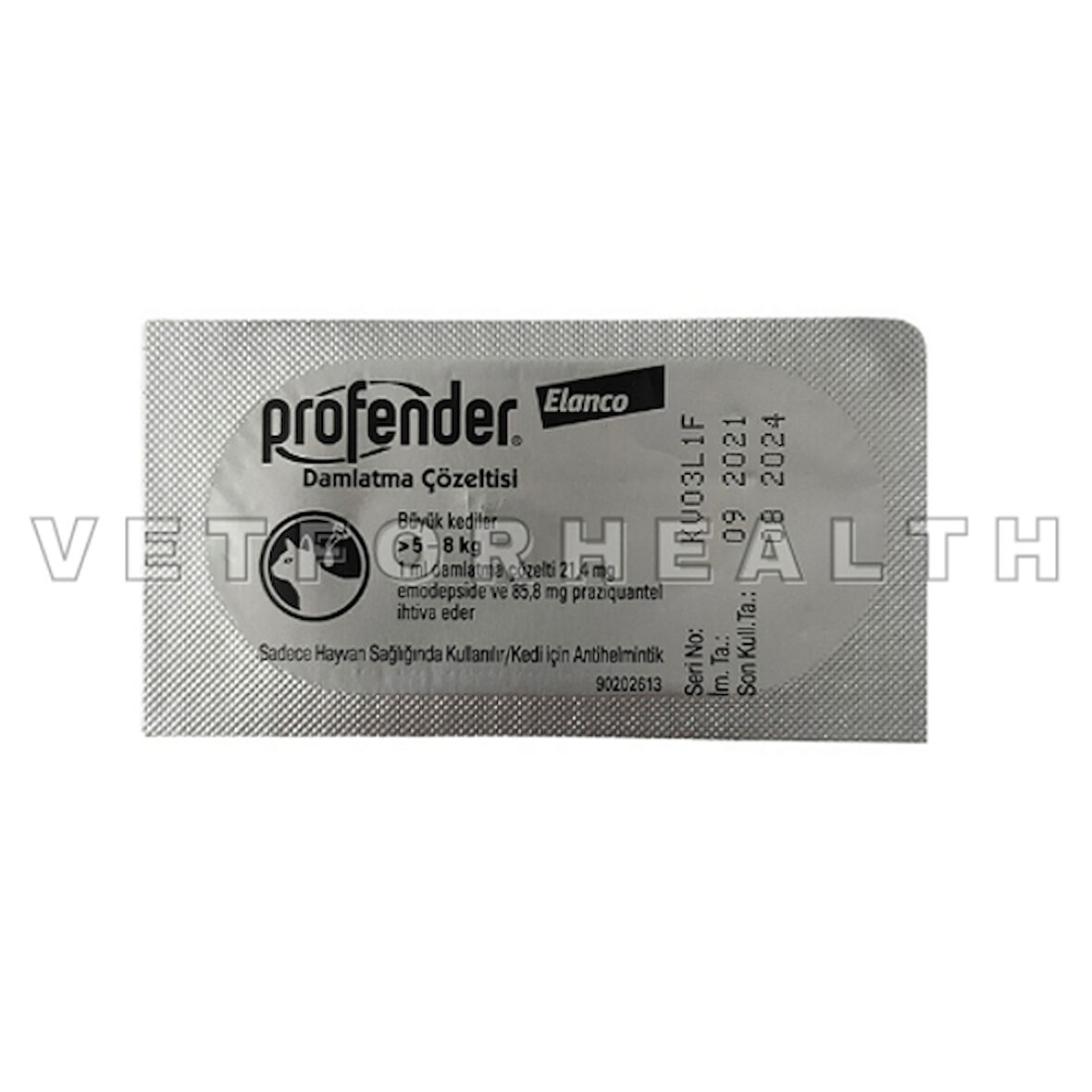 Profender>5-8Kg Damla 1 Pipet SKT:10.2025 