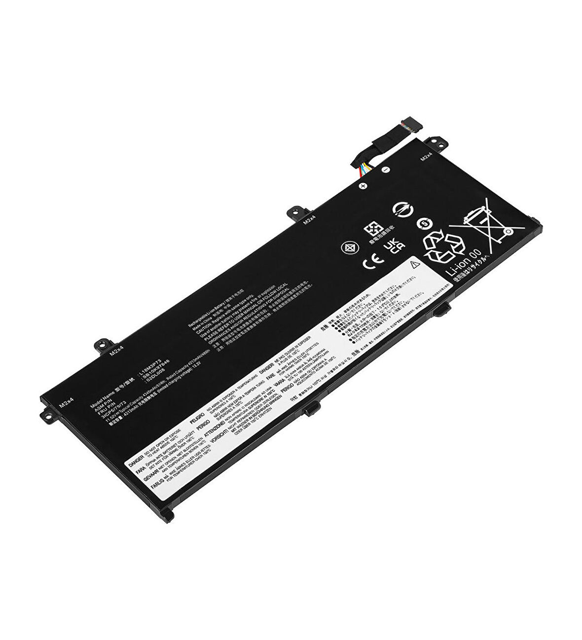 Lenovo ThinkPad P14s Gen1 Notebook Batarya Laptop Pil