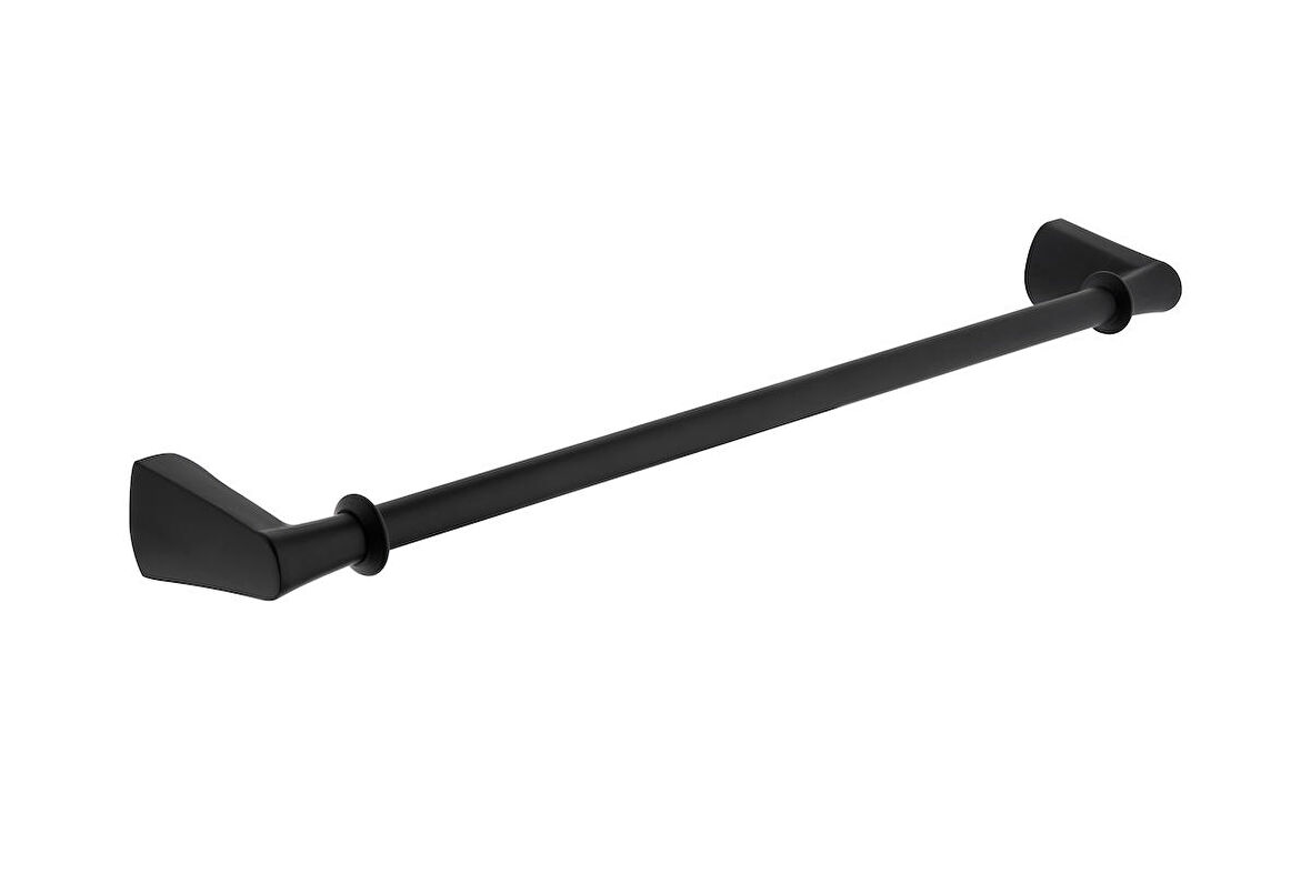 VitrA Base 800 A4408336 Uzun Havluluk, Mat Siyah