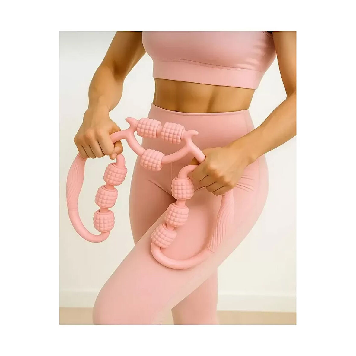 9 Tekerlekli Boyun Bacak Ayak Bel Masaj Aleti Çok Fonksiyonlu Manuel (4915)