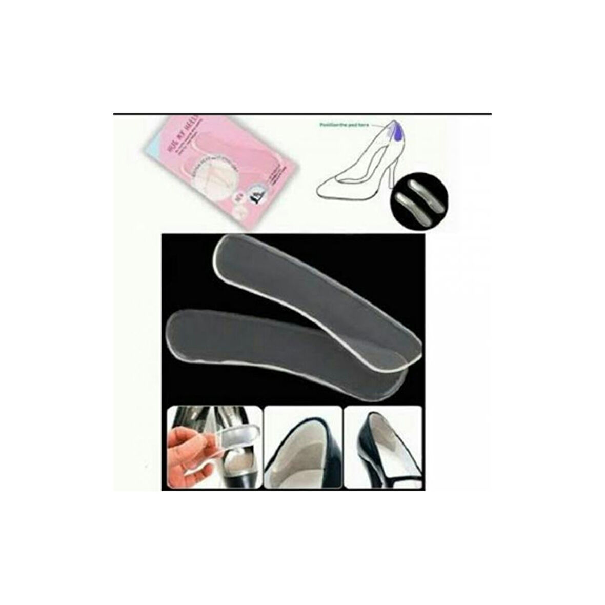 Ayakkabı Vurma Önleyici Silikon 2li (4915)