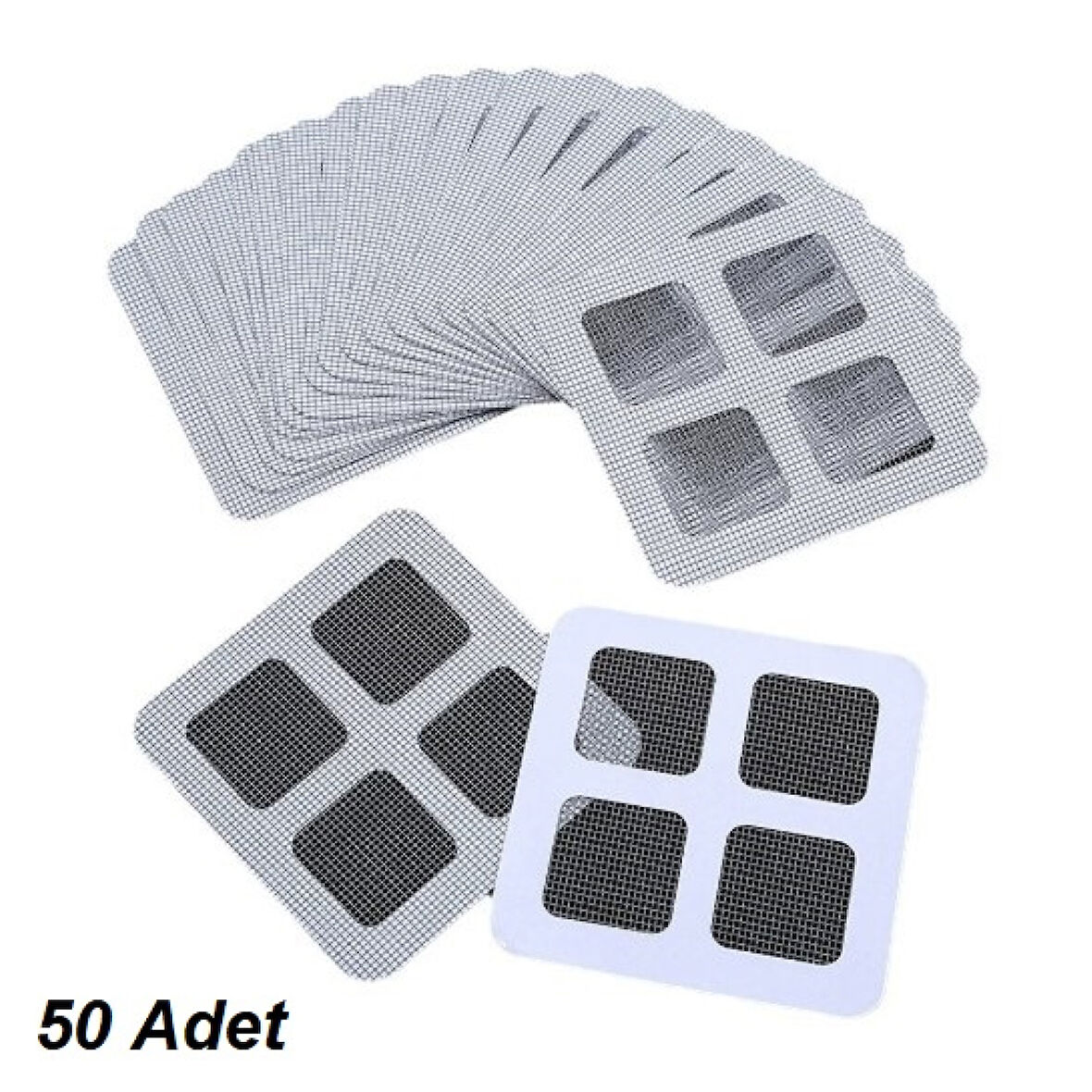 50 Adet Banyo Gider Süzgeci, Sineklik Tamir Kiti (4915)