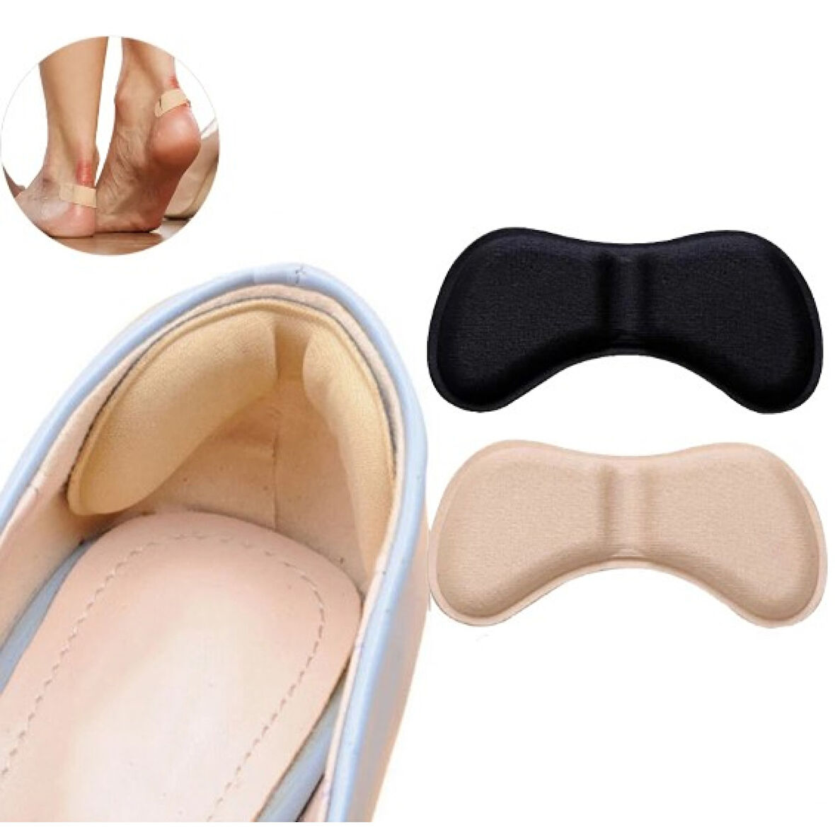 5 Mm Ayakkabı Topuk Vurma Önleyici Ve Daraltma Padi 2li (4915)