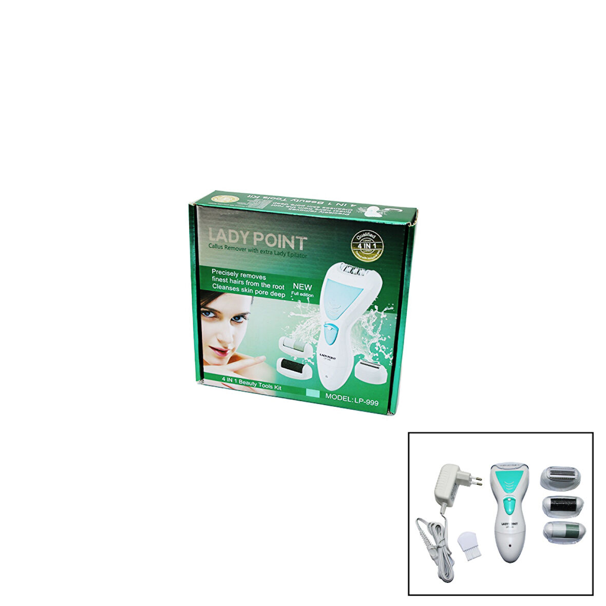 4IN1 BAŞLIKLI EPİLASYON MAKİNESİ (4915)