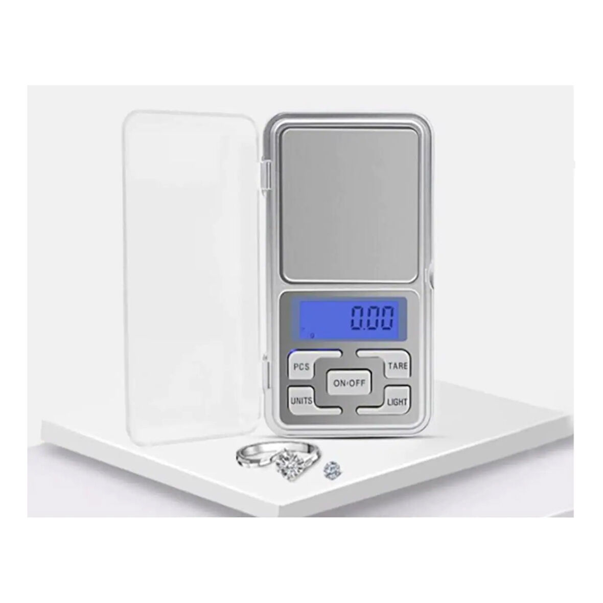 Dijital Hassas Elektronik Kuyumcu Cep Terazisi Tartı 200 Gr / 0.01 Gr (4915)