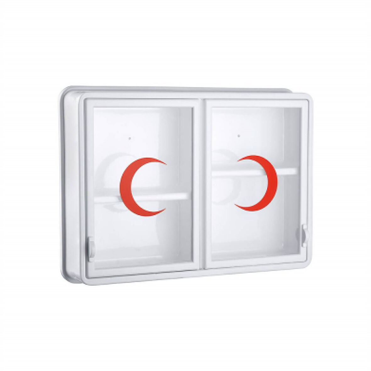 Cam 2 Kapaklı Ecza Dolabı 35x49x10 Cm (4915)