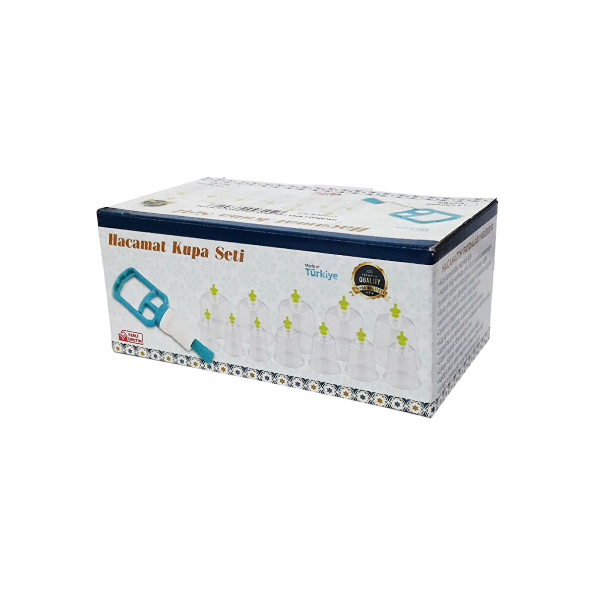 HACAMAT 6 PARÇA  HACAMAT KUPA MASAJ SETİ (4915)