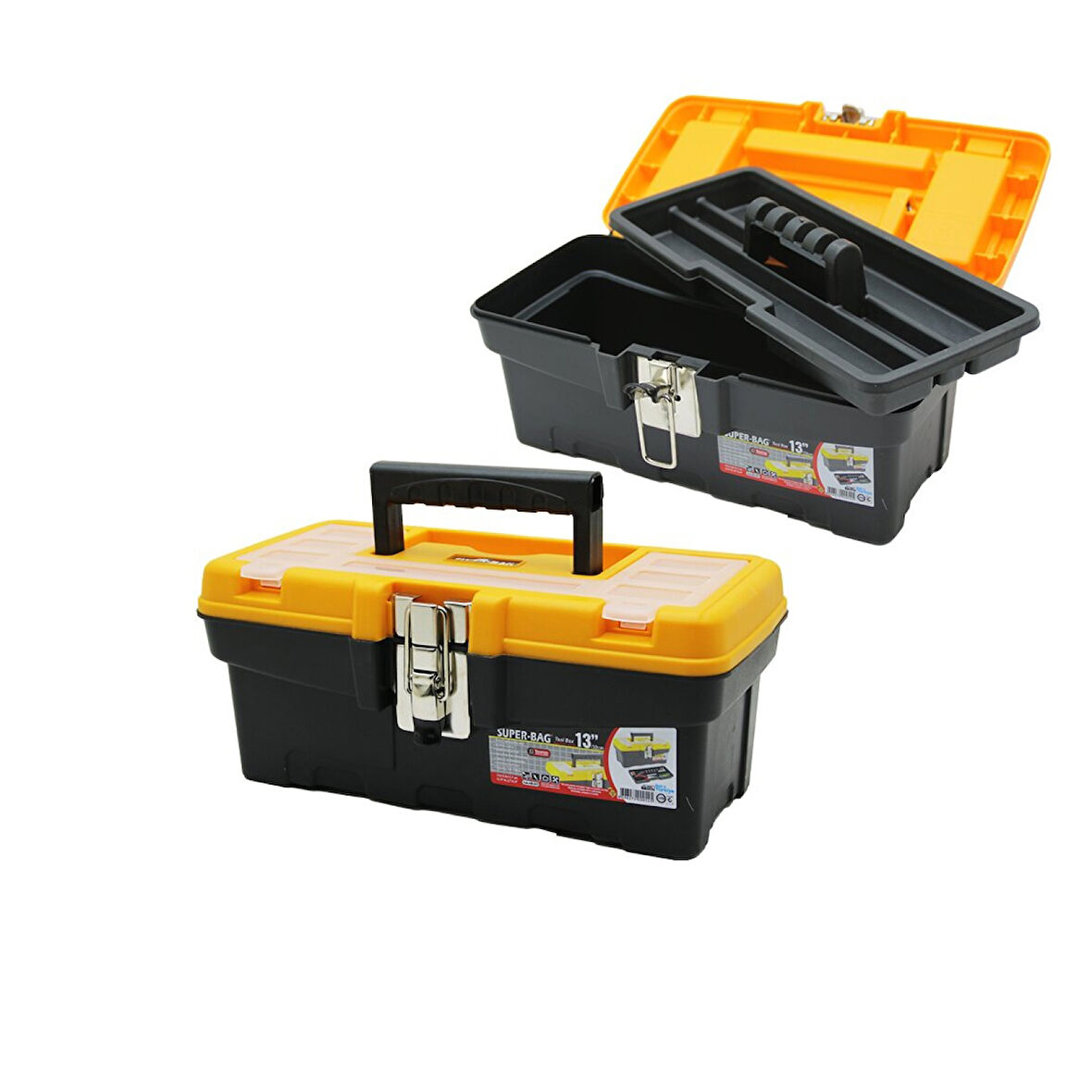 13LÜK METTALOCK SERİES METAL KİLİTLİ TAKIM ÇANTASI 32 x 15.8 x 13.7 cm (4915)