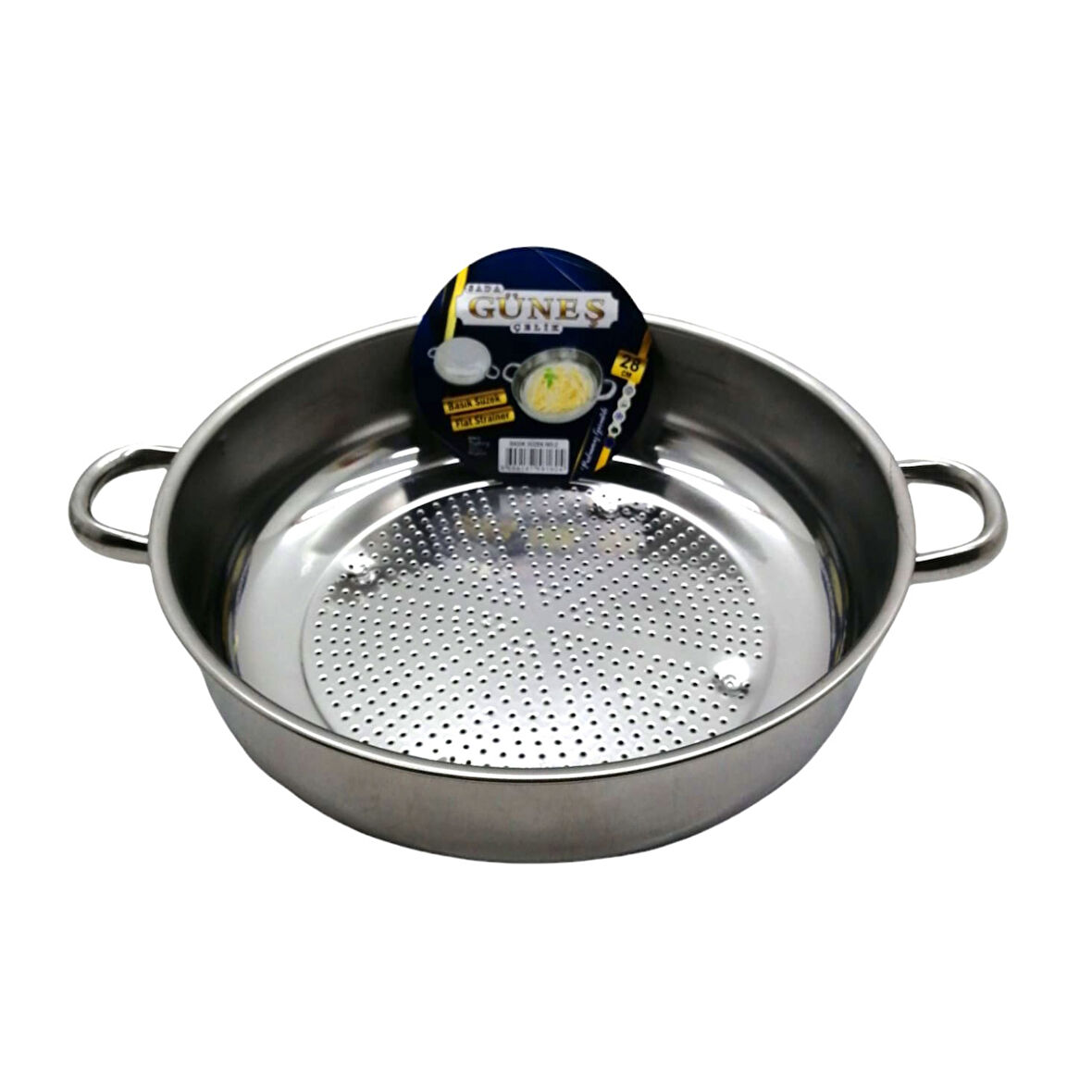 NO-2 - 28CM BASIK SÜZEK METAL SÜZGEÇ (4915)