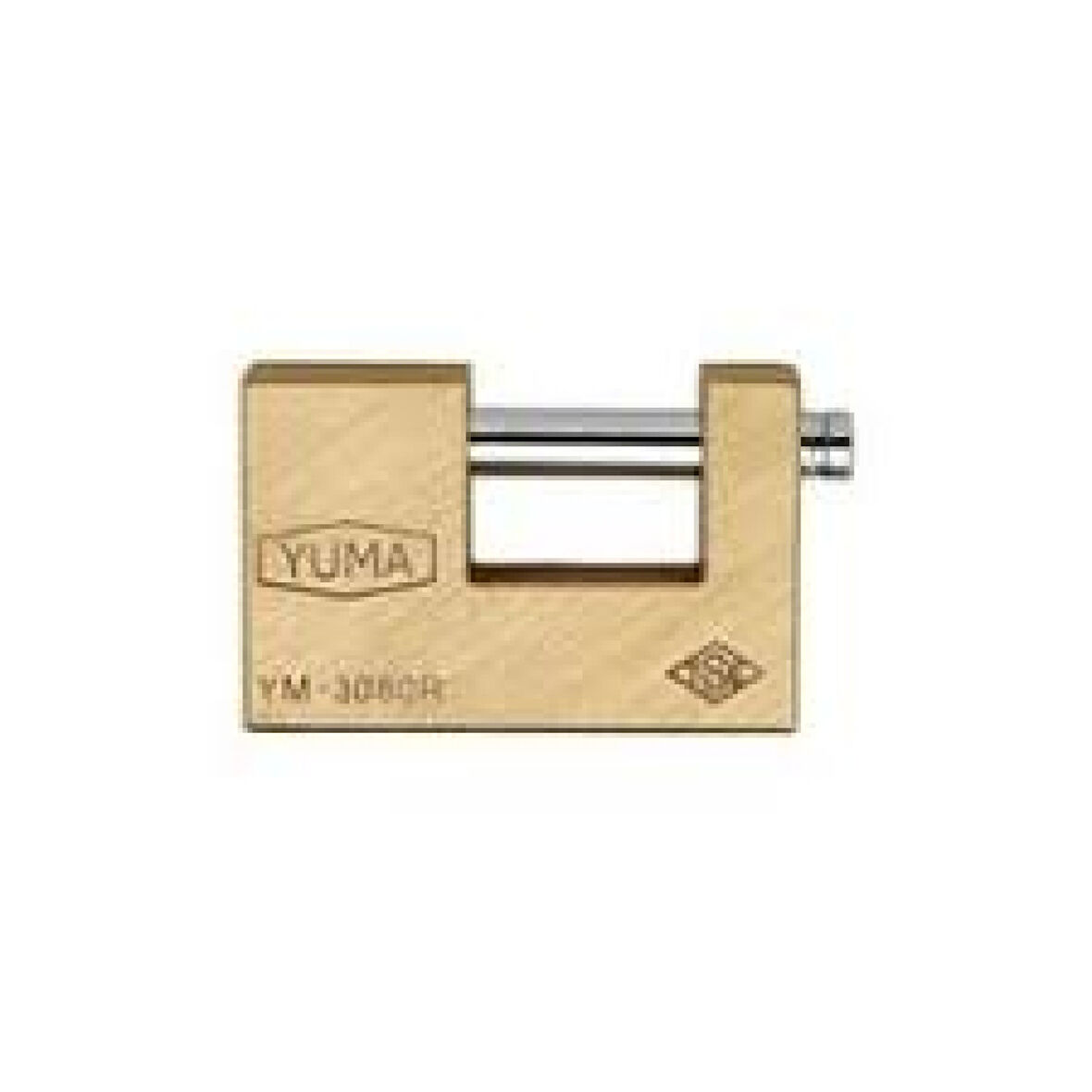 GENİŞ - SARI KAYAR MİLLİ PİMLİ KİLİT 80MM (4915)