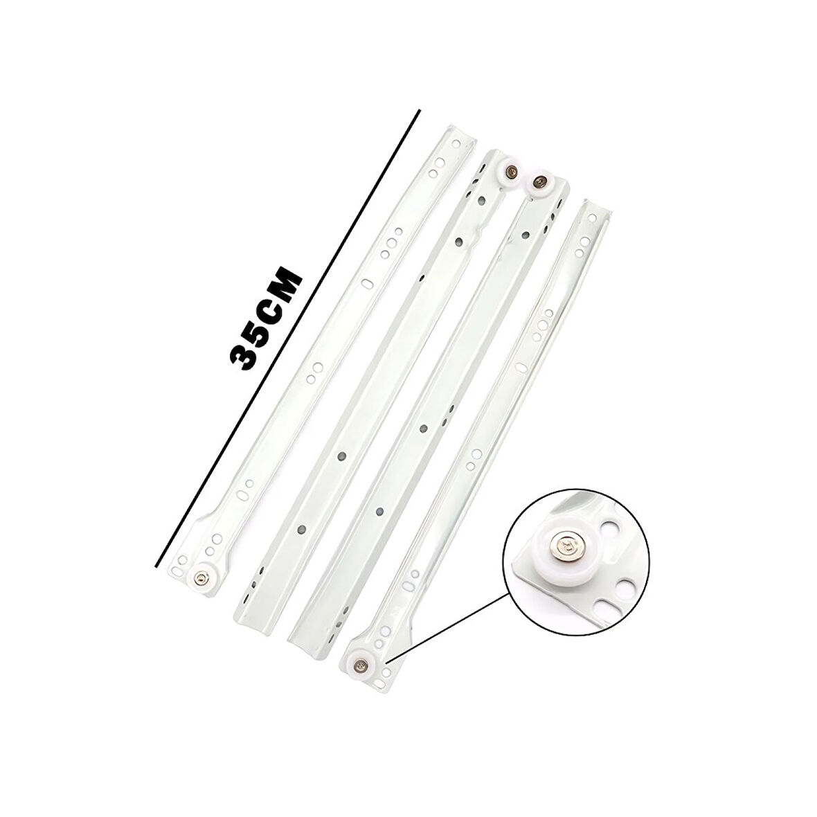 35CM 1 TAKIM ÇEKMECE RAYI (4915)