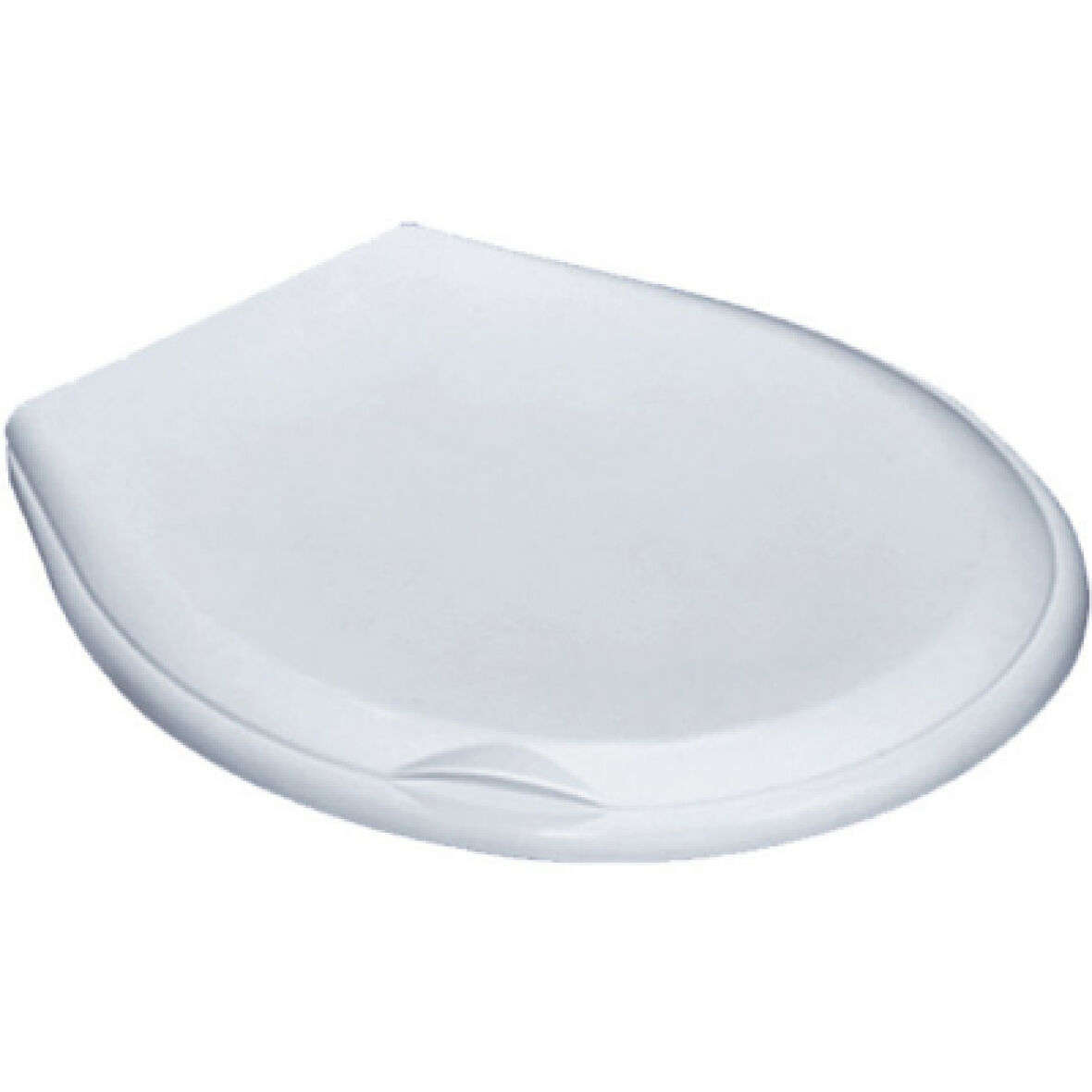 BEYAZ SERT KLOZET KAPAK BÜYÜK 36.5 x 42.5 cm (4915)