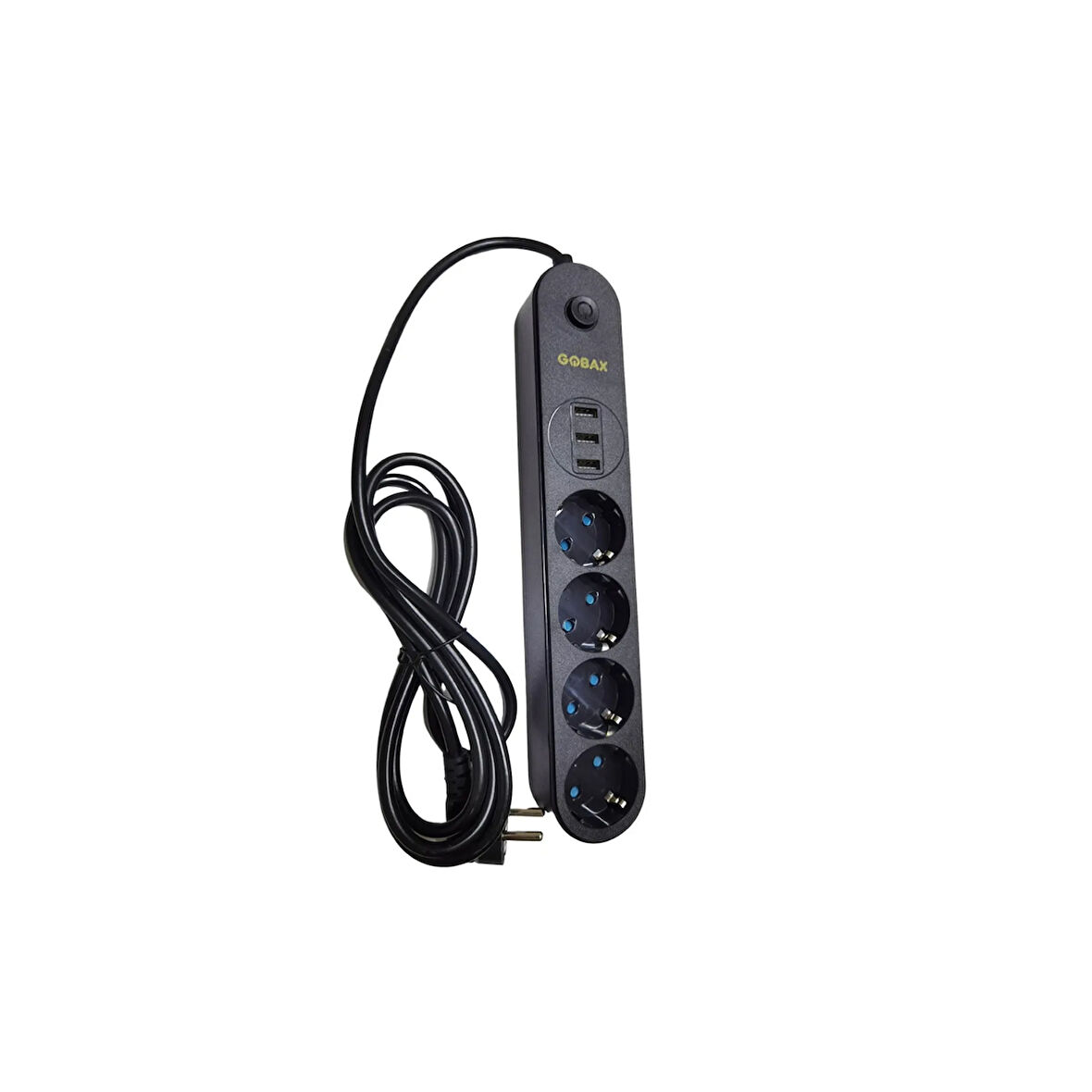 Termal Akım Korumalı Grup Priz Ve 3’lü Usb Şarj Aleti (4915)