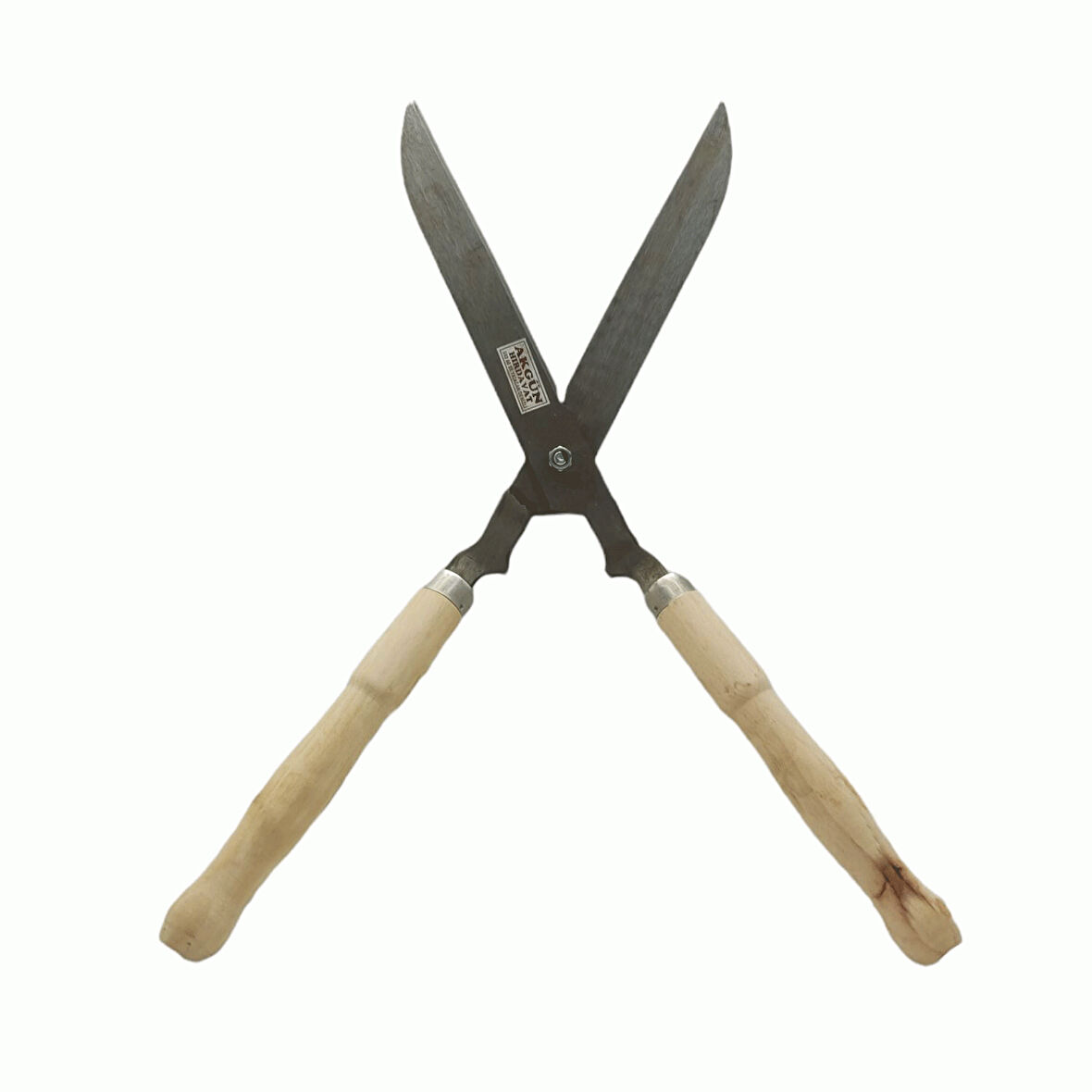 AHŞAP SAPLI METAL ÇİM MAKASI (4915)