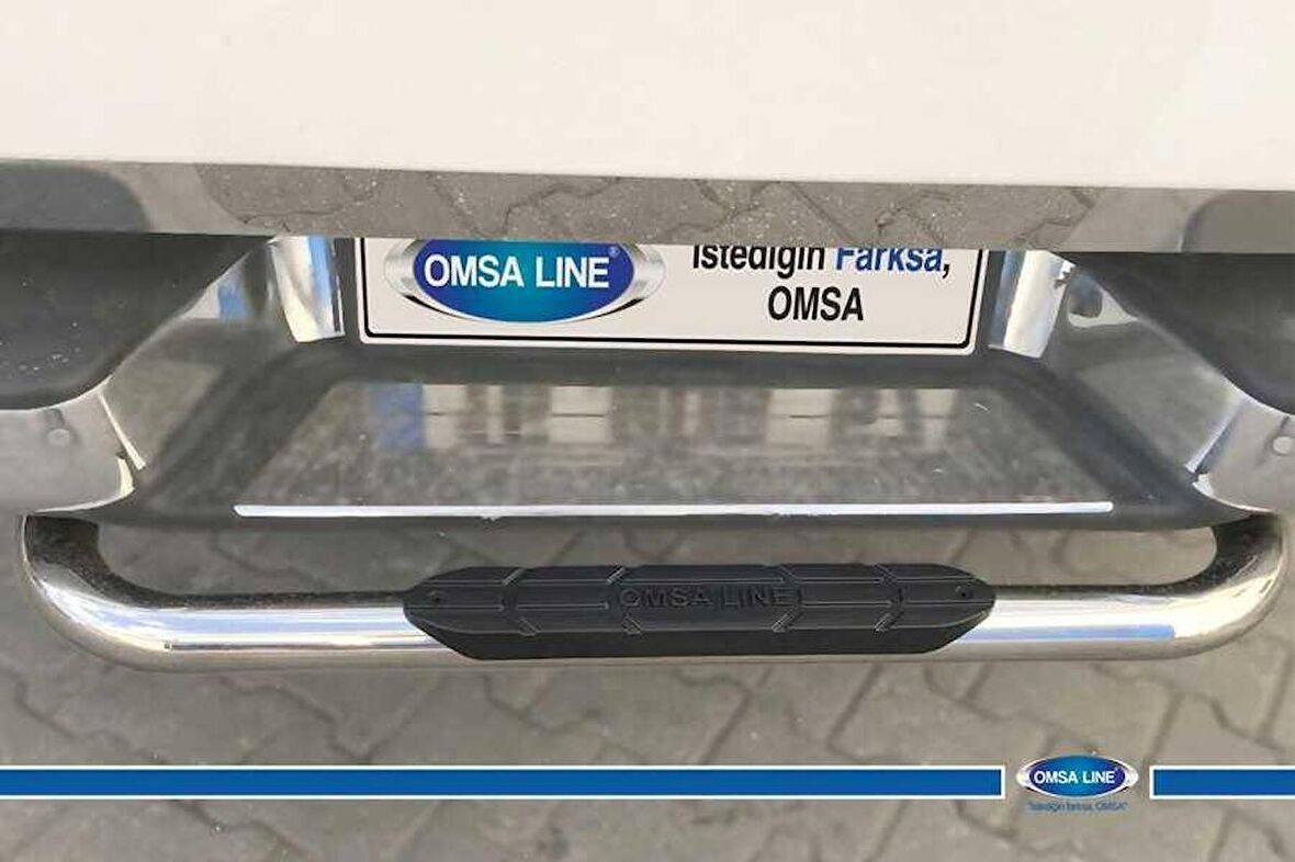 Mitsubishi L200 Arka Koruma Q76 Krom 2015-2019 Arası