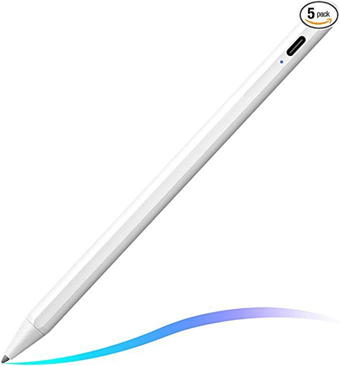 Apple iPad 11 2.Nesil Uyumlu Avuç İçi Reddetmeli Dokunmatik Özel Yazı Çizim Kalemi