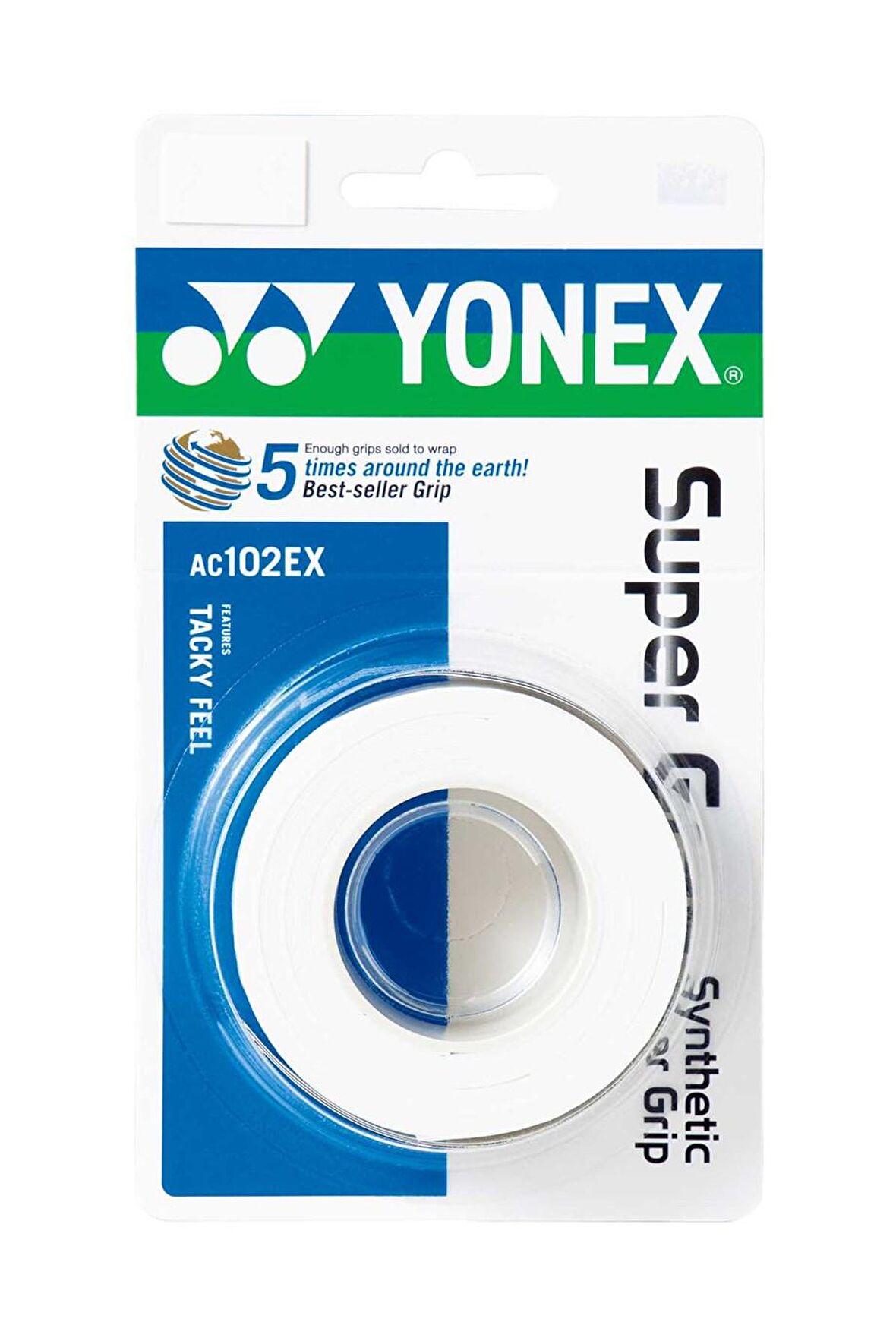 YONEX AC 102 (3.lü) BEYAZ SUPER GRIP