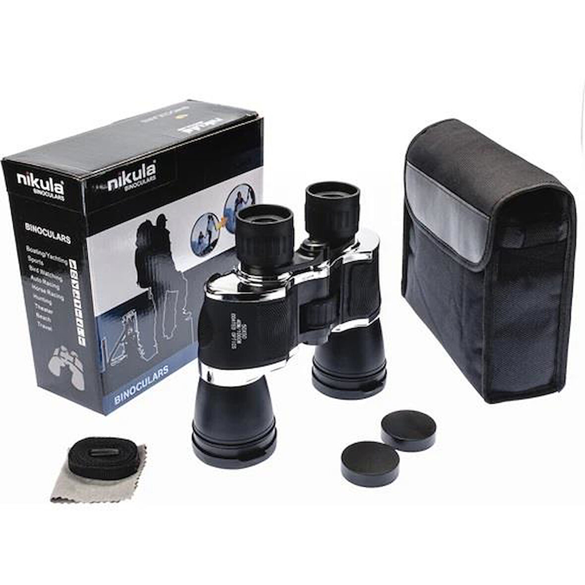 Nikula Binoculars 50x50 Dürbün Siyah