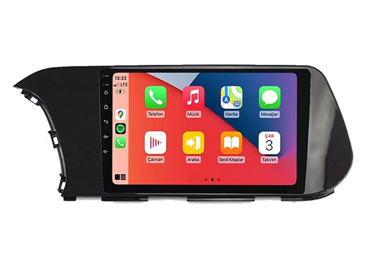 Navismart Multimedya - 4 Çekirdek İşlemci, 4GB RAM, 64GB HAFIZA Hyundai İ20 (2020) ile uyumlu