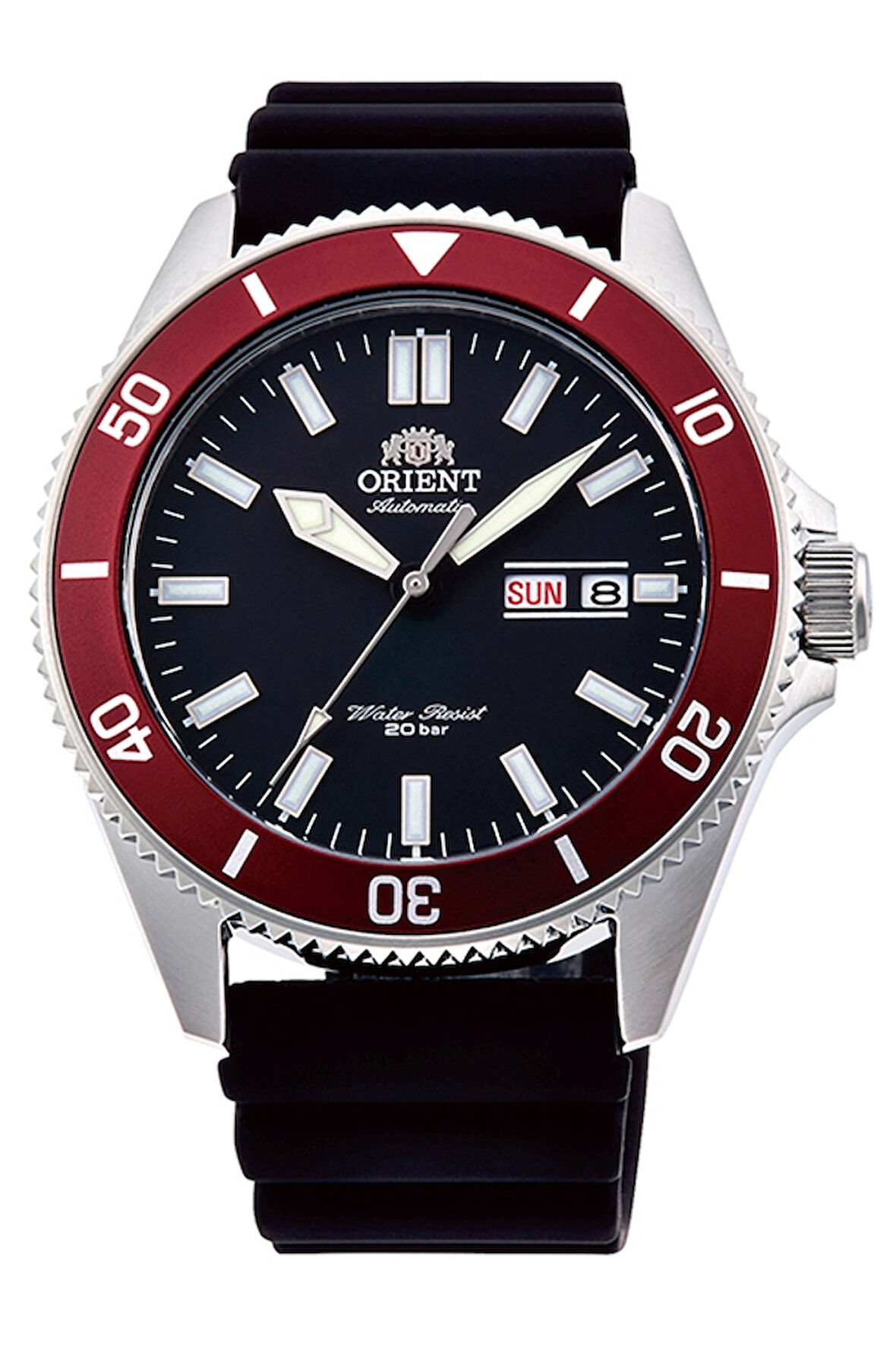 Orient Kanno Diver RA-AA0011B39B Otomatik Silikon Siyah 20 ATM 44 mm Erkek Kol Saati 