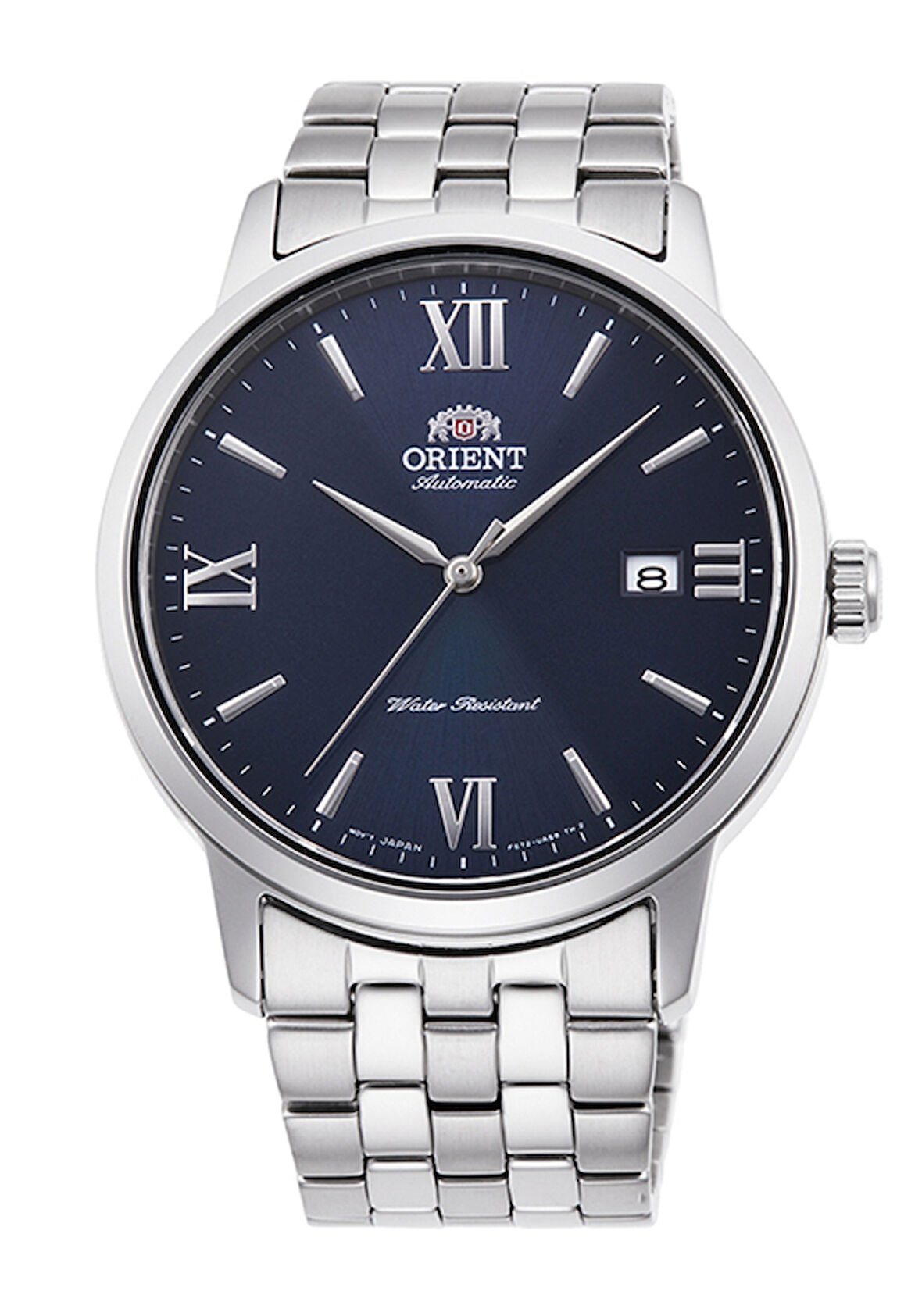 Orient Symphony RA-AC0F09L30B Otomatik Çelik Gri Lacivert Kadran Safir Cam 42 mm Erkek Kol Saati 