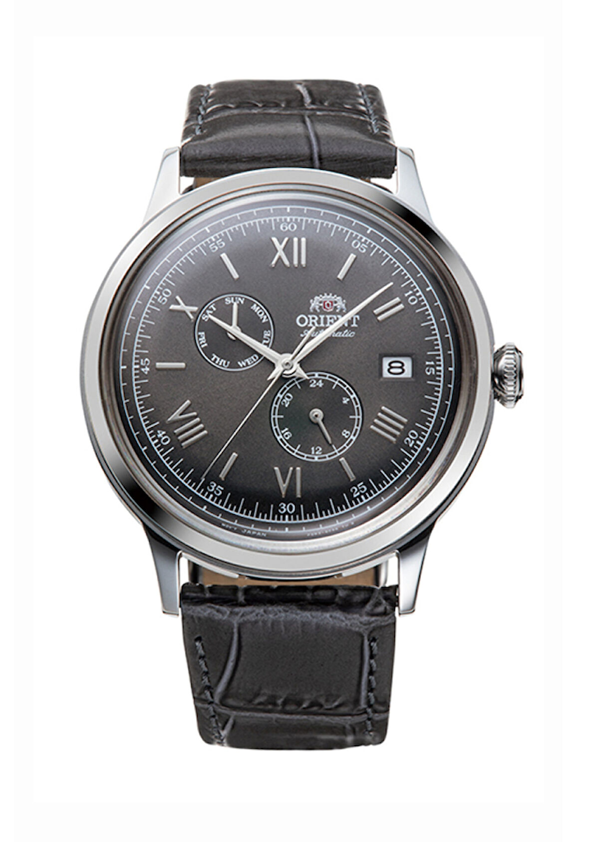 Orient RA-AK0704N30B Otomatik Deri Gri 41 mm Erkek Kol Saati 