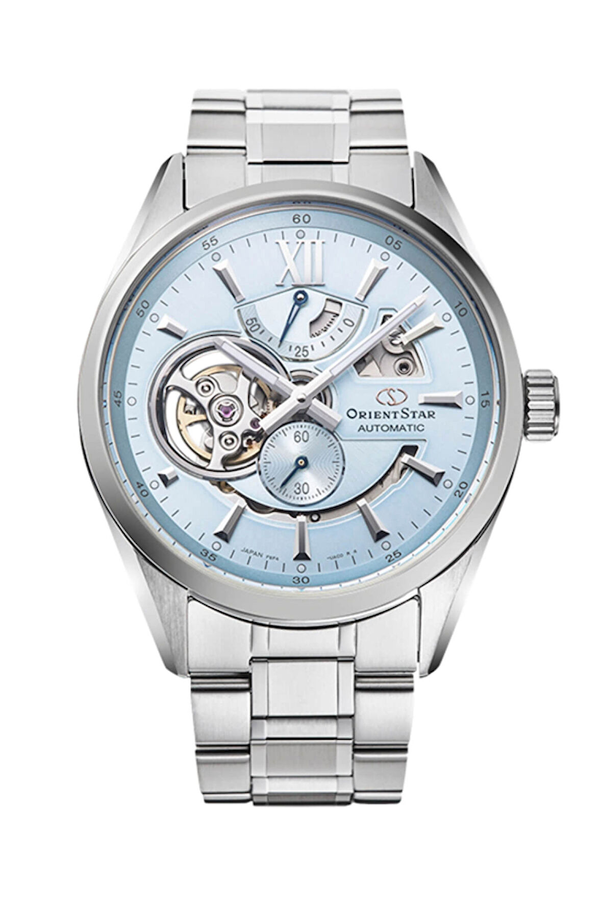 Orient Star RE-AV0127L00B Limited Edition Otomatik Çelik Gri Mavi Kadran Safir Cam 10 ATM 41 mm Erkek Kol Saati