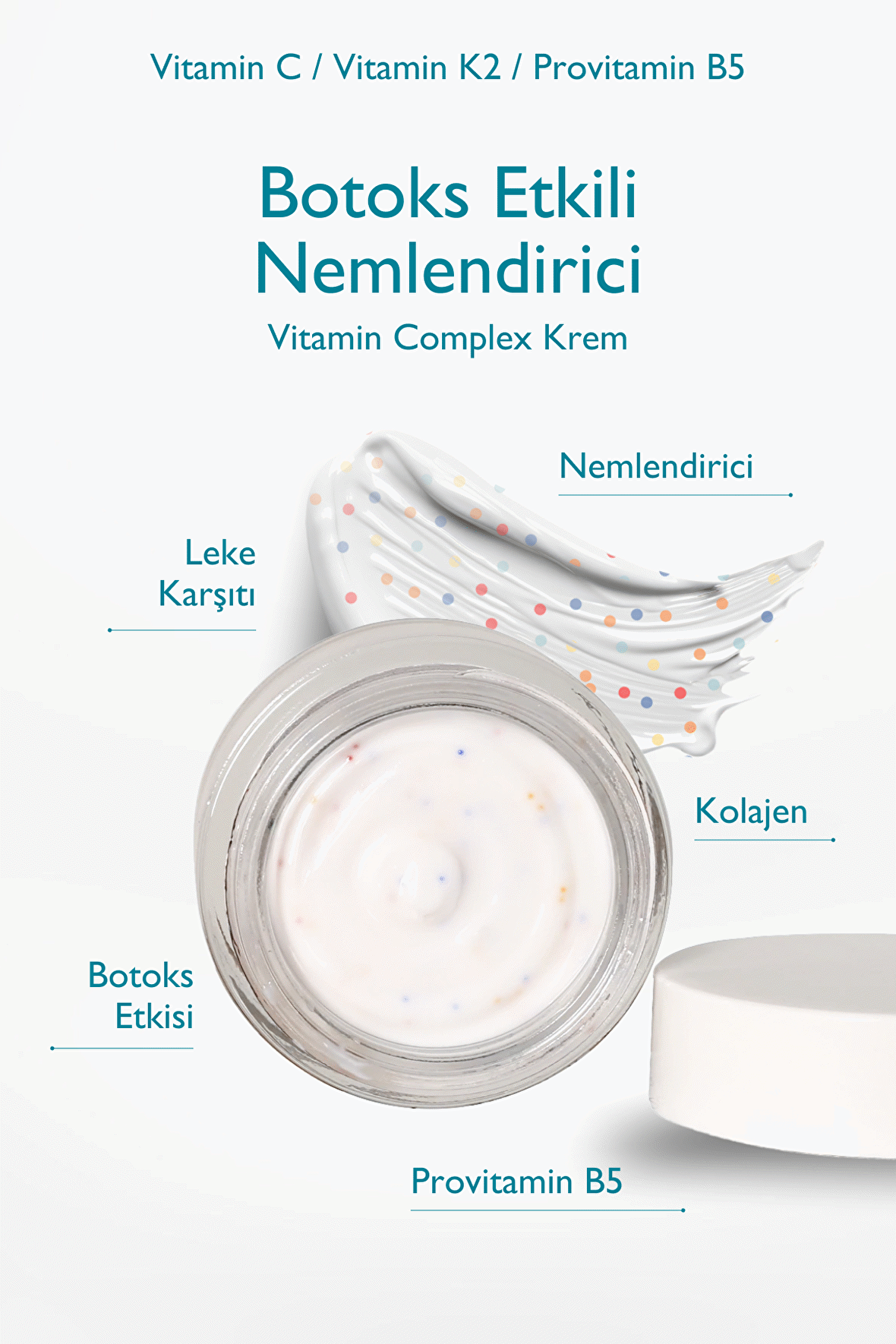 Botoks Etkili Nemlendirici Vitamin Complex Krem