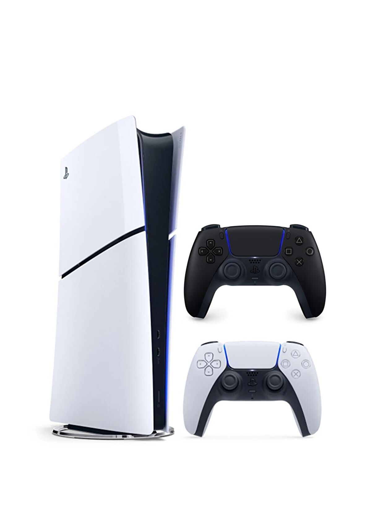 Sony Playstation 5 1 TB Slim Dijital Edition Oyun Konsolu + 2. PS5 Kol Siyah