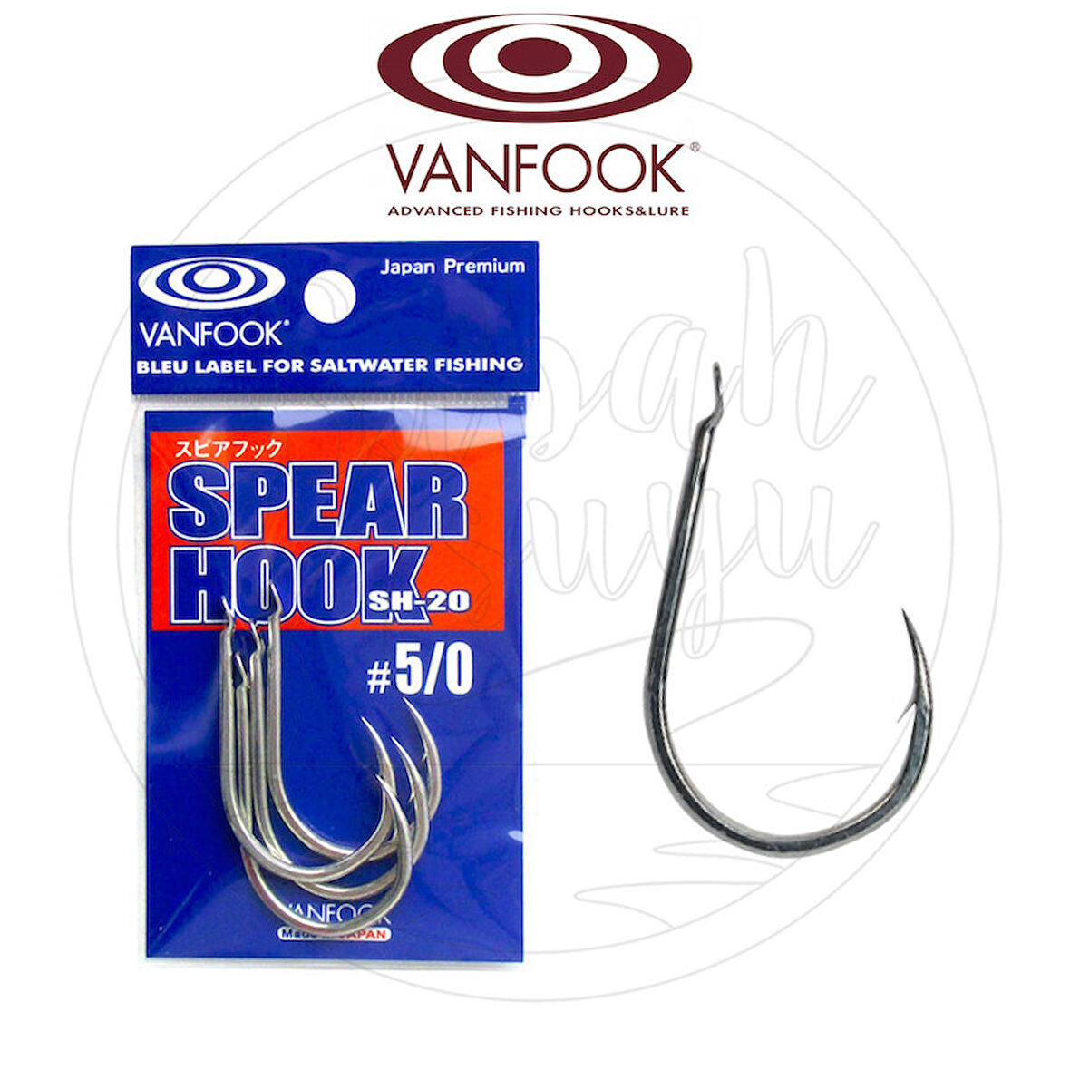 Vanfook Spear Hook SH-20 Asist İğne #5/0 (4Ad)