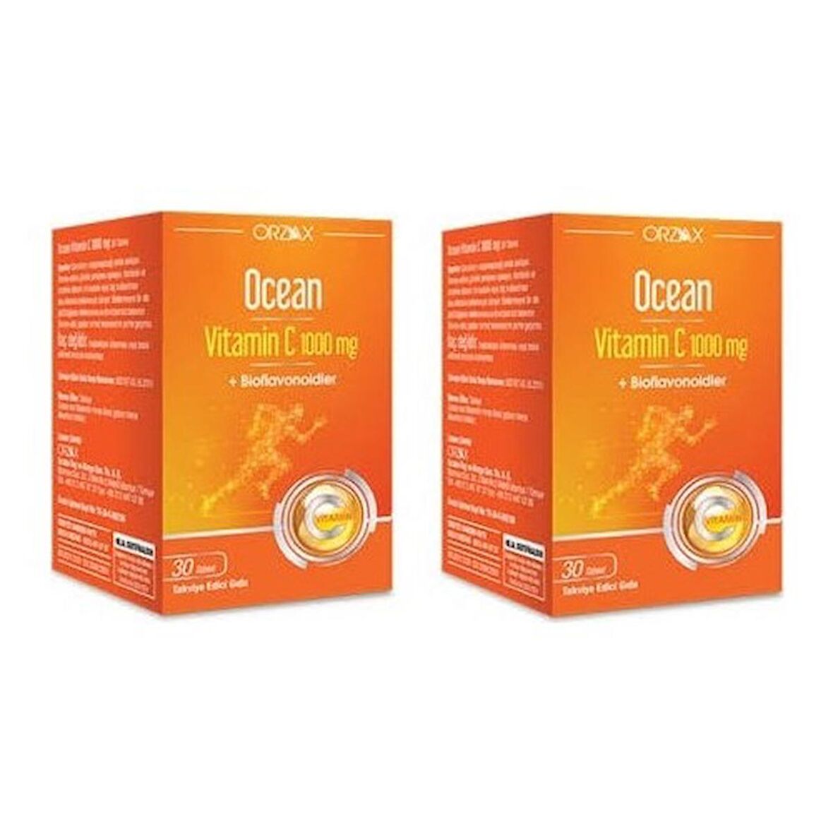 Ocean Vitamin C 1000 mg 30 Tablet 2 Kutu