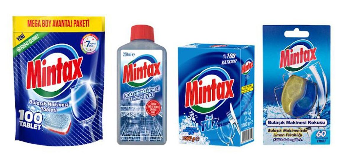 Mintax Bulaşık Deterjan Seti