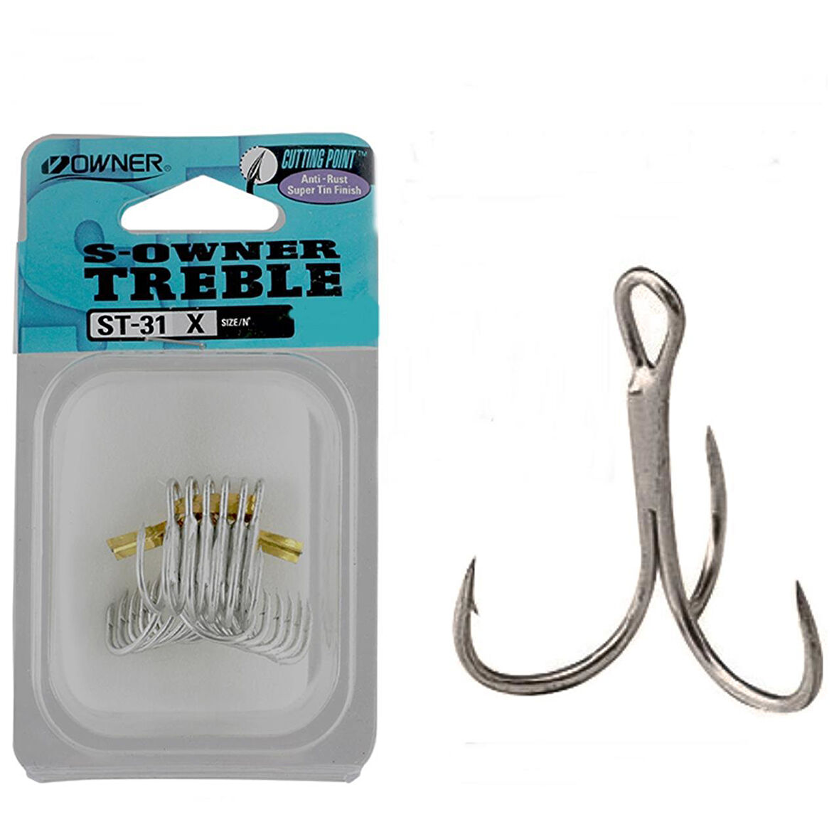 Owner S-Owner Treble 5631 ST-31TN Çarpma Olta İğnesi NO:4