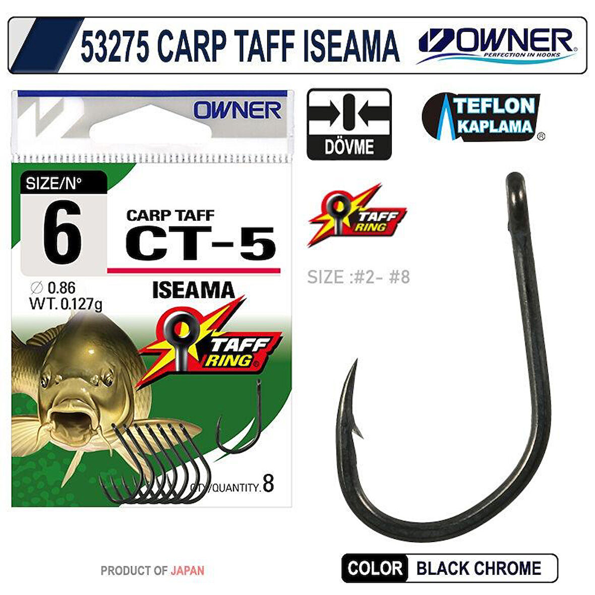 OWNER 53275 CT-5 Iseama Sazan İğnesi