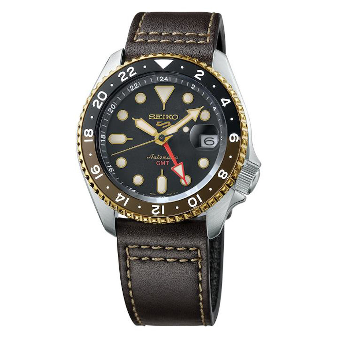 Seiko 5 Sports GMT SSK036K Erkek Kol Saati