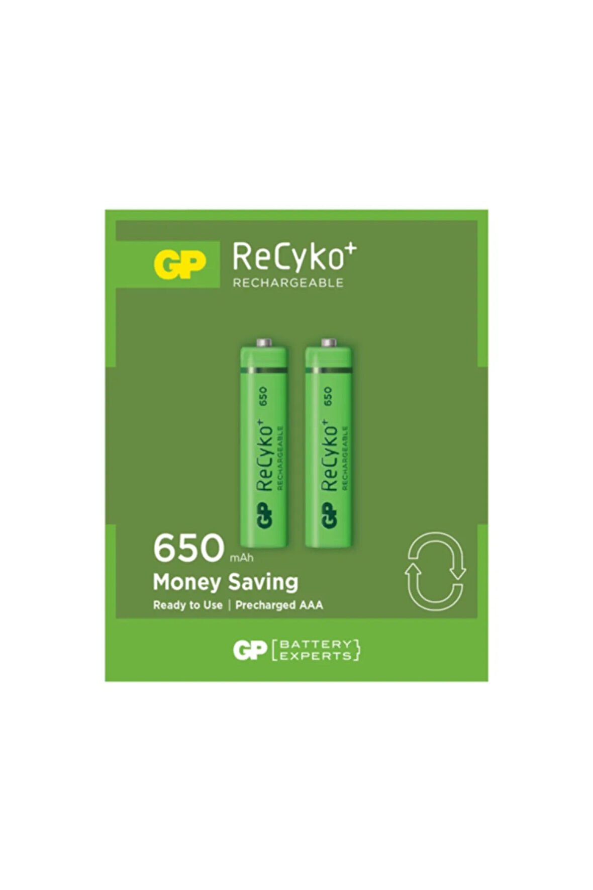 Recyko 650 Mah R03 Aaa Şarjlı 2li Ince Kalem Pil 65aaahce-2eb2 (rhch63e000)