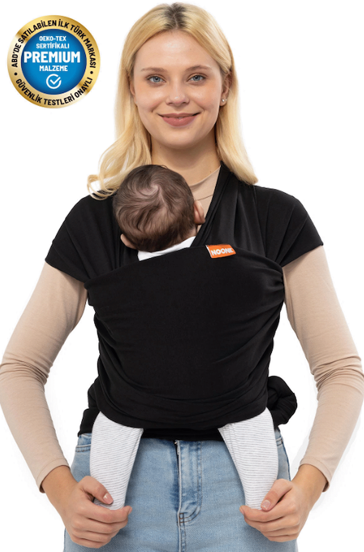 Noone Wrap Sling Bebek Taşıma Şalı