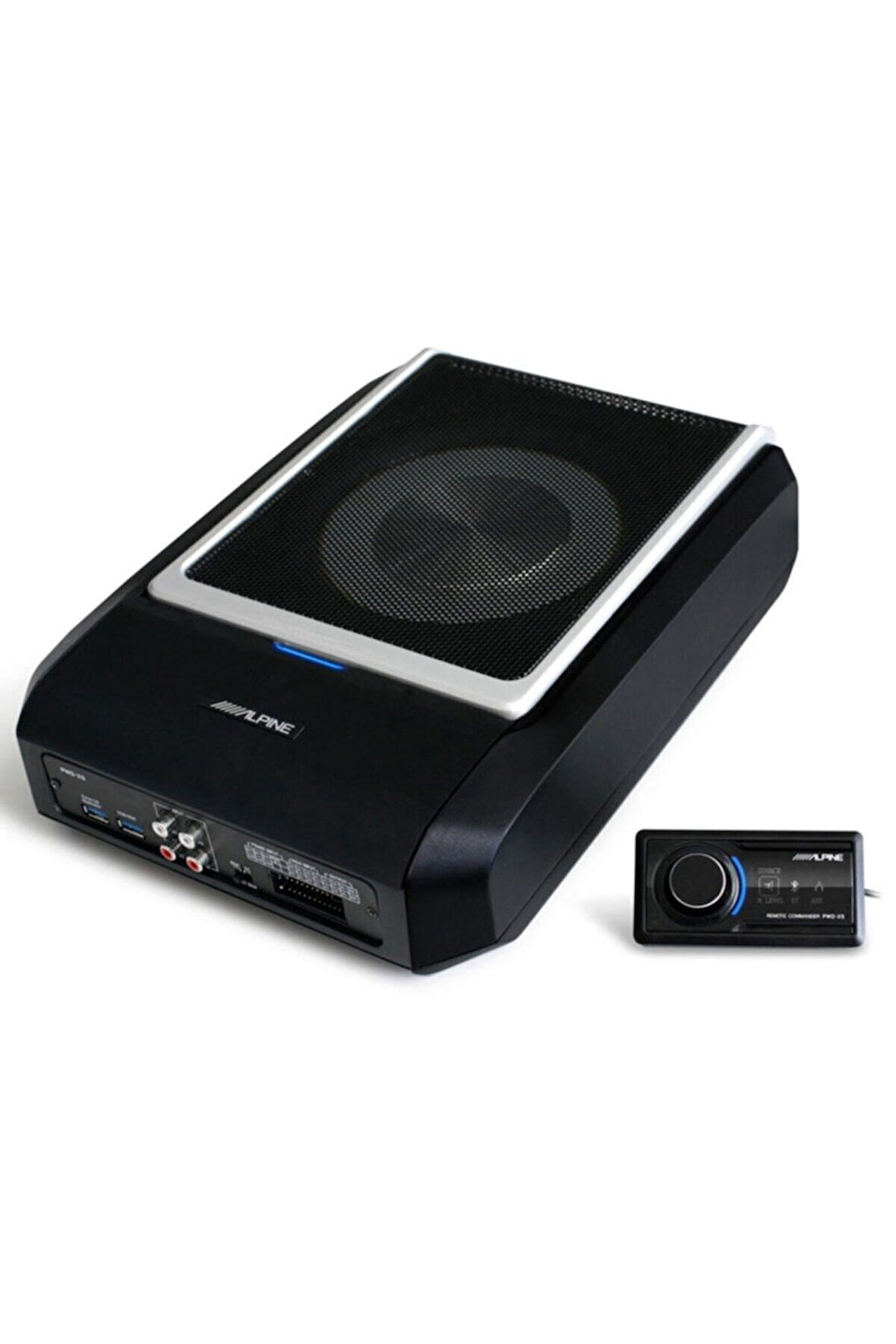 Pwd-x5 440 Watt Koltuk Altı Subwoofer + 4 Kanal Dsp Amplifikatör