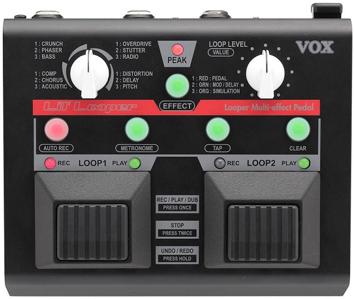 Vox Lil' Looper Gitar Prosesör