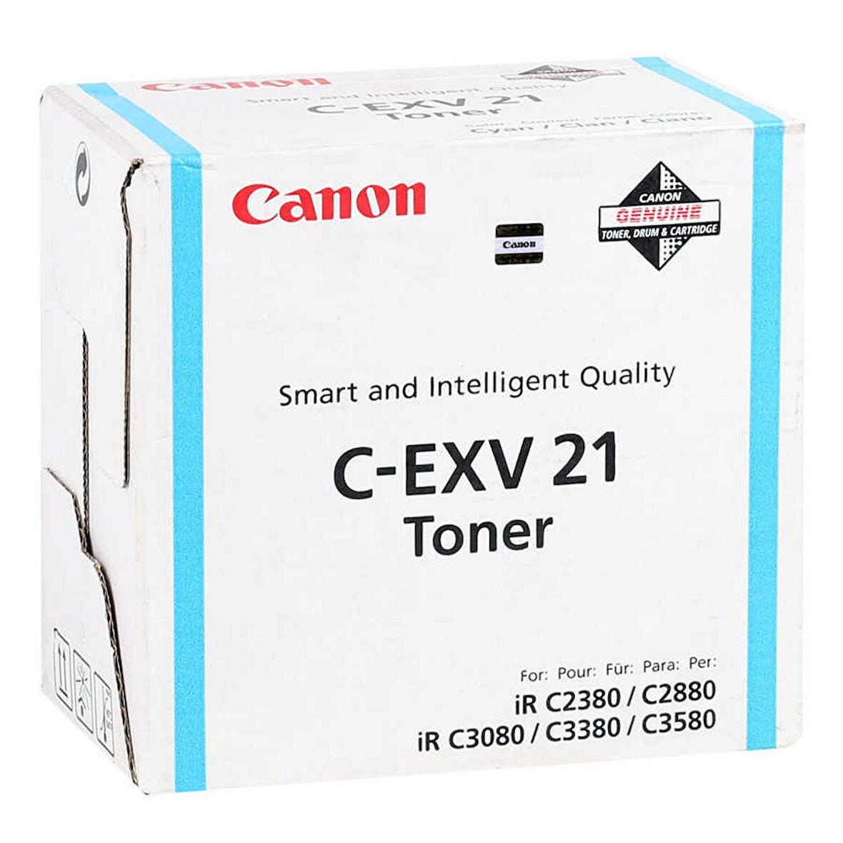 Canon C-EXV-21- 0453B002 Mavi Orijinal Fotokopi Toneri