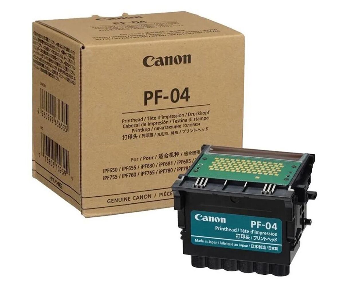 Feyza Bilişim® Canon PF-04 Orijinal Plotter Baskı Kafası Print Head (3630B001)