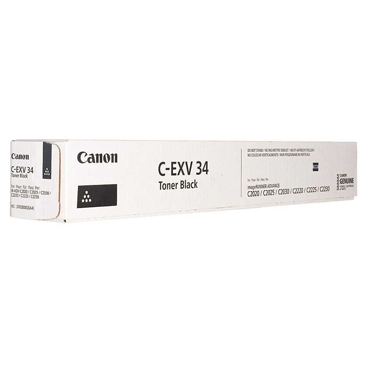Canon C-EXV-34- 3782B002 Siyah Orijinal Fotokopi Toneri
