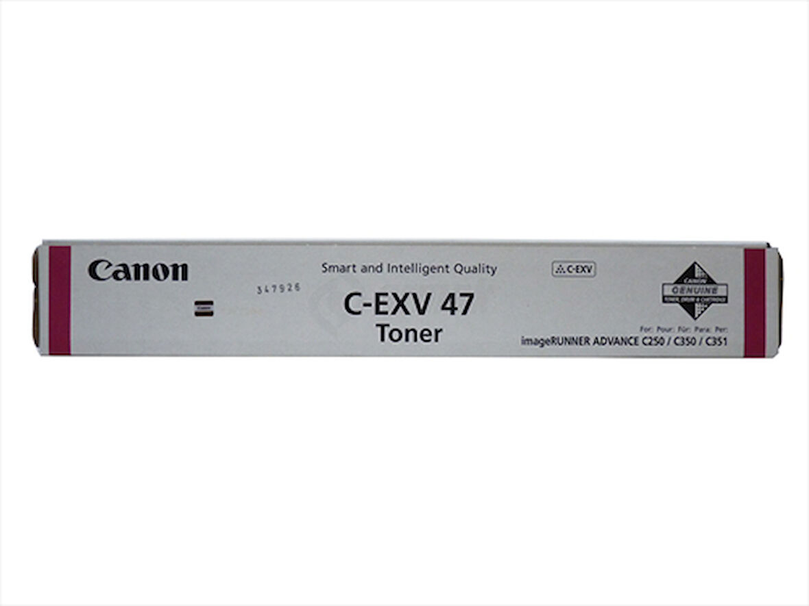 Canon C-EXV 47 Kırmızı Toner Orjinal, C 250, 255, 350, 8518B002AA