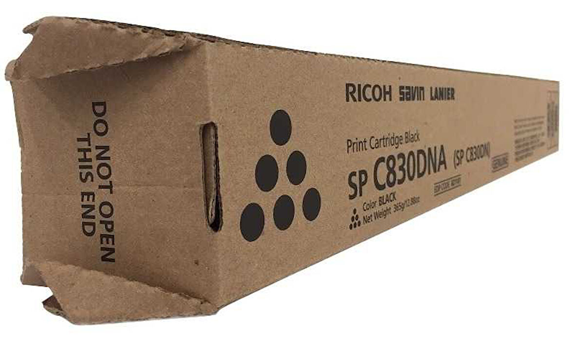 Ricoh SP-C830 Siyah Orijinal Toner
