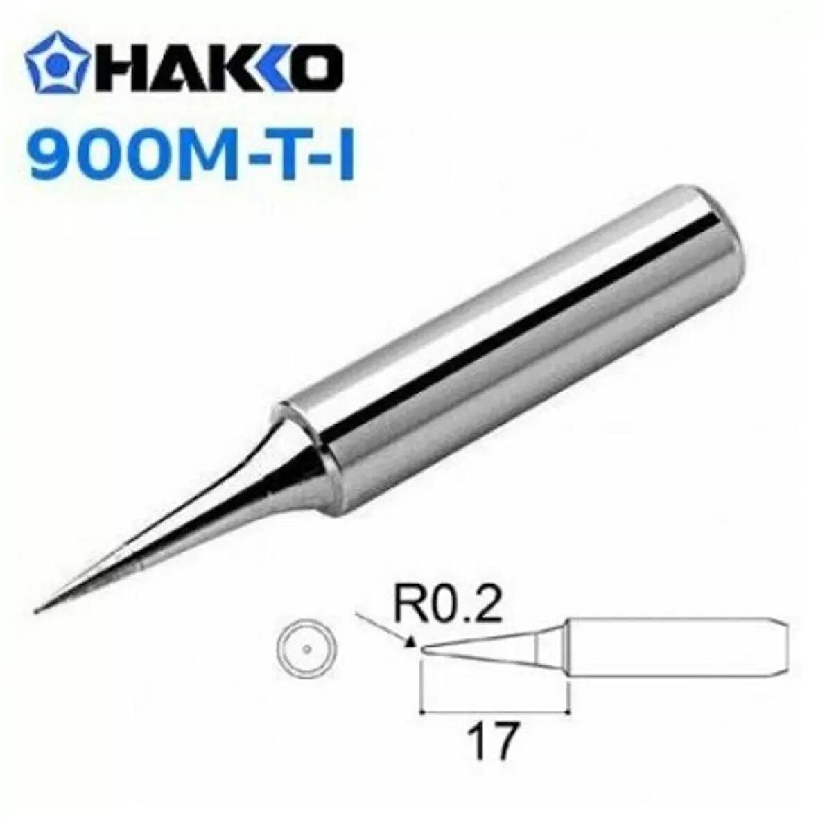 Hakko 900M-T-I Düz Sivri A+ Havya Ucu Made In Japan 936-852-803..