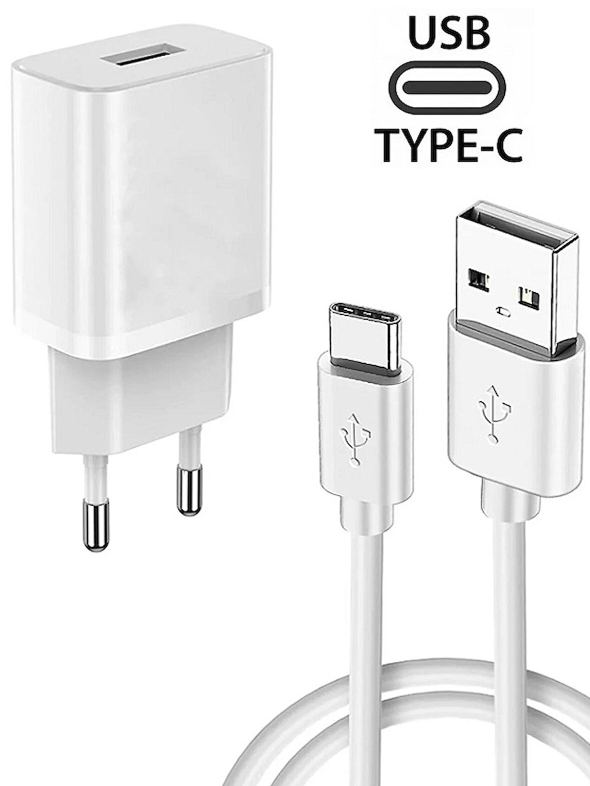 Huawei Mate 9 / Mate 9 Pro - Mate 10 / Mate 10 Pro Uyumlu Hızlı Şarj Aleti Seti Type-c
