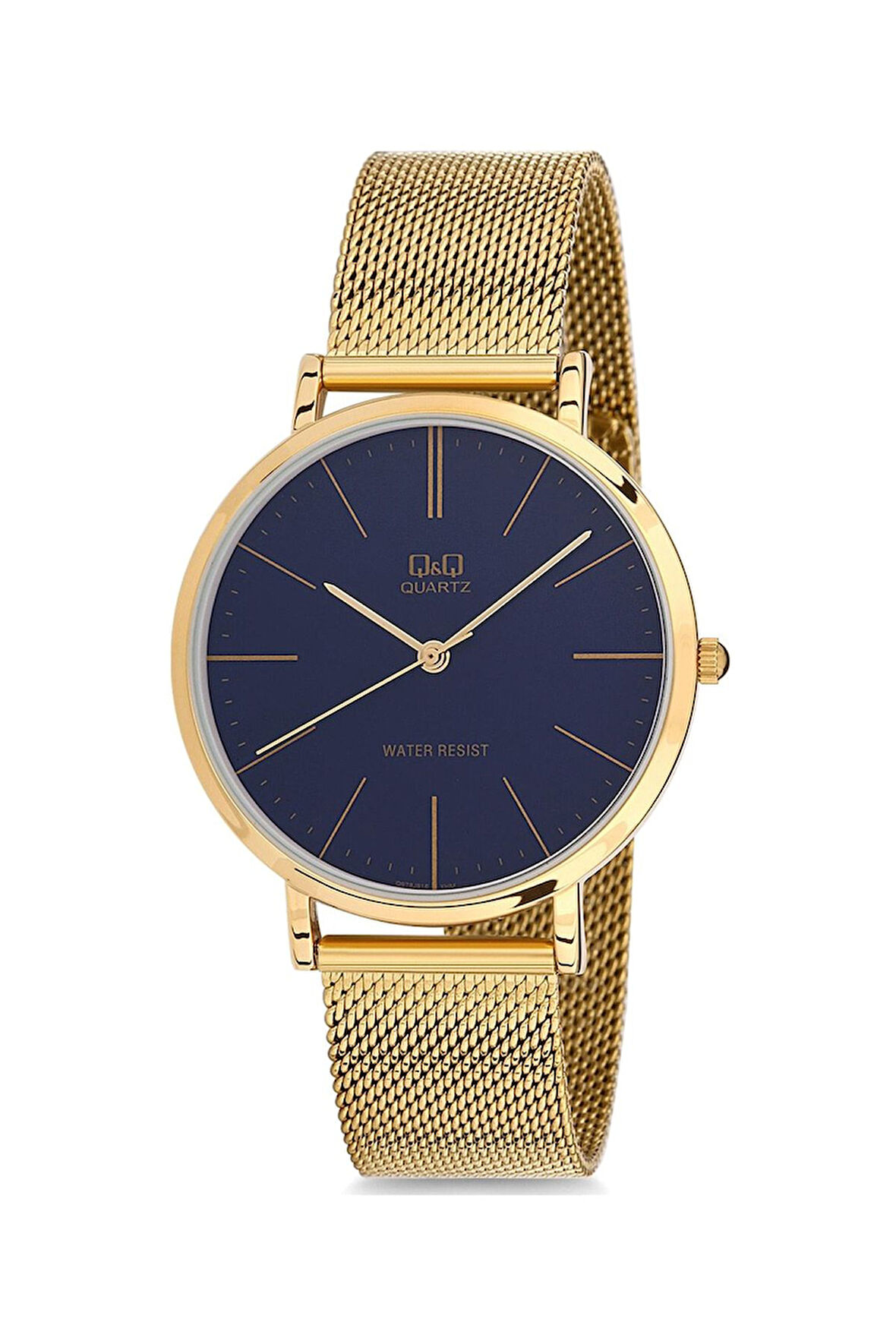 Q&Q Q978J816Y Hasır Çelik Erkek Kol Saati